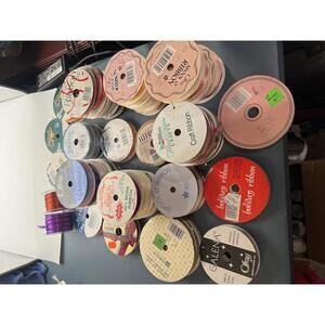 Assorted Craft Ribbons Spools Bundle (SR596)